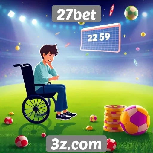 Acessibilidade e usabilidade do site 27bet
