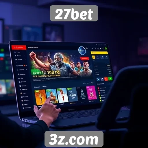 Interface e experiência do usuário no 27bet